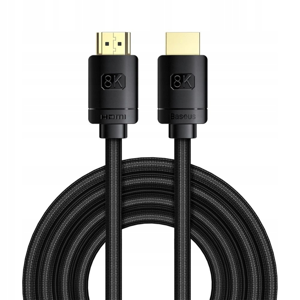 Baseus kabel Hdmi 2.1 8K 60 Hz 48 Gbps 4K 120 Hz 2K 144 Hz 3D eARC
