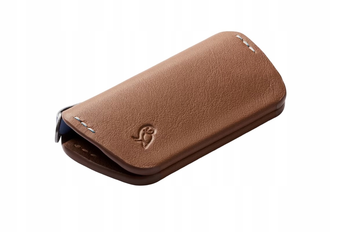 Pouzdro na klíče Bellroy Key Cover – Přírodní kůže, Ořech