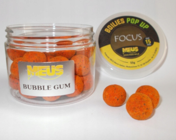 Kulki hakowe focus pop up 15mm/bubble gum/55g