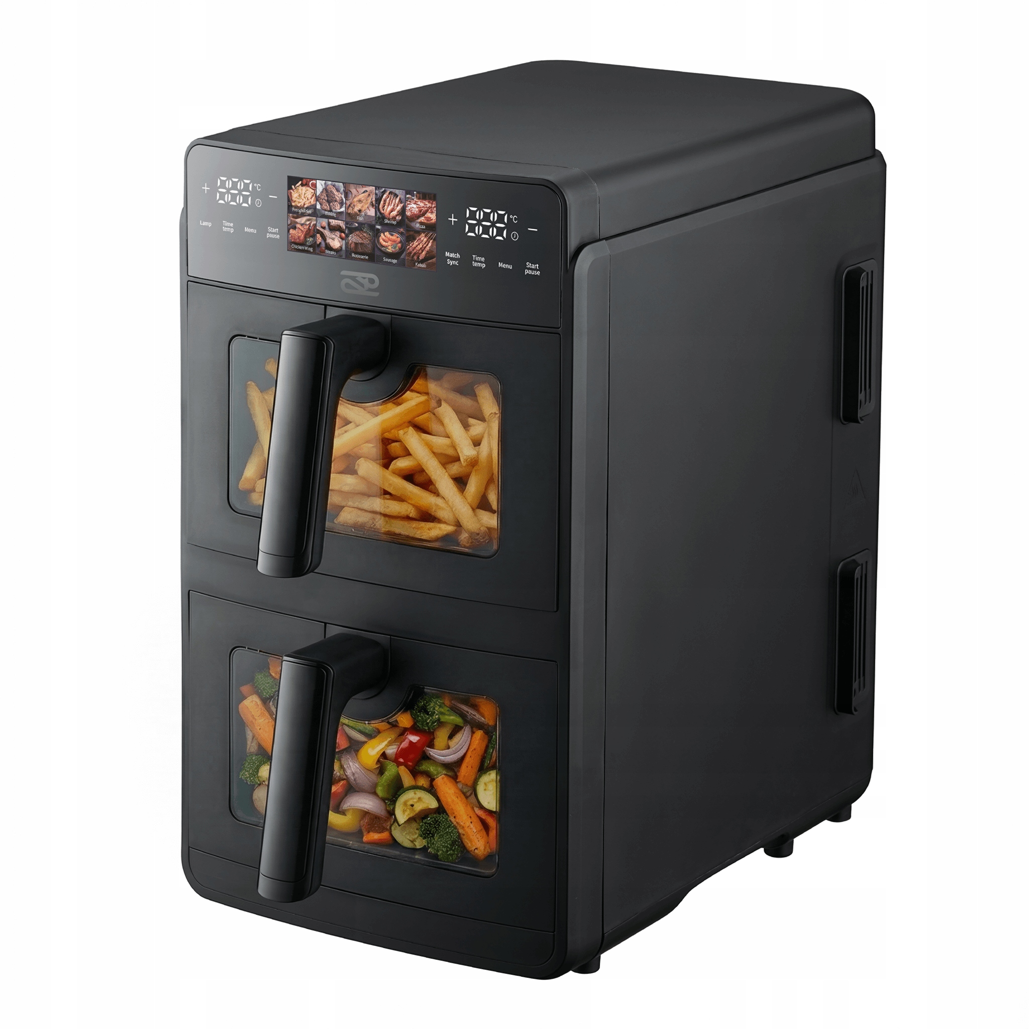 Beztuková Fritéza Air Fryer Promis FRP1560 10L Dvoukomorová