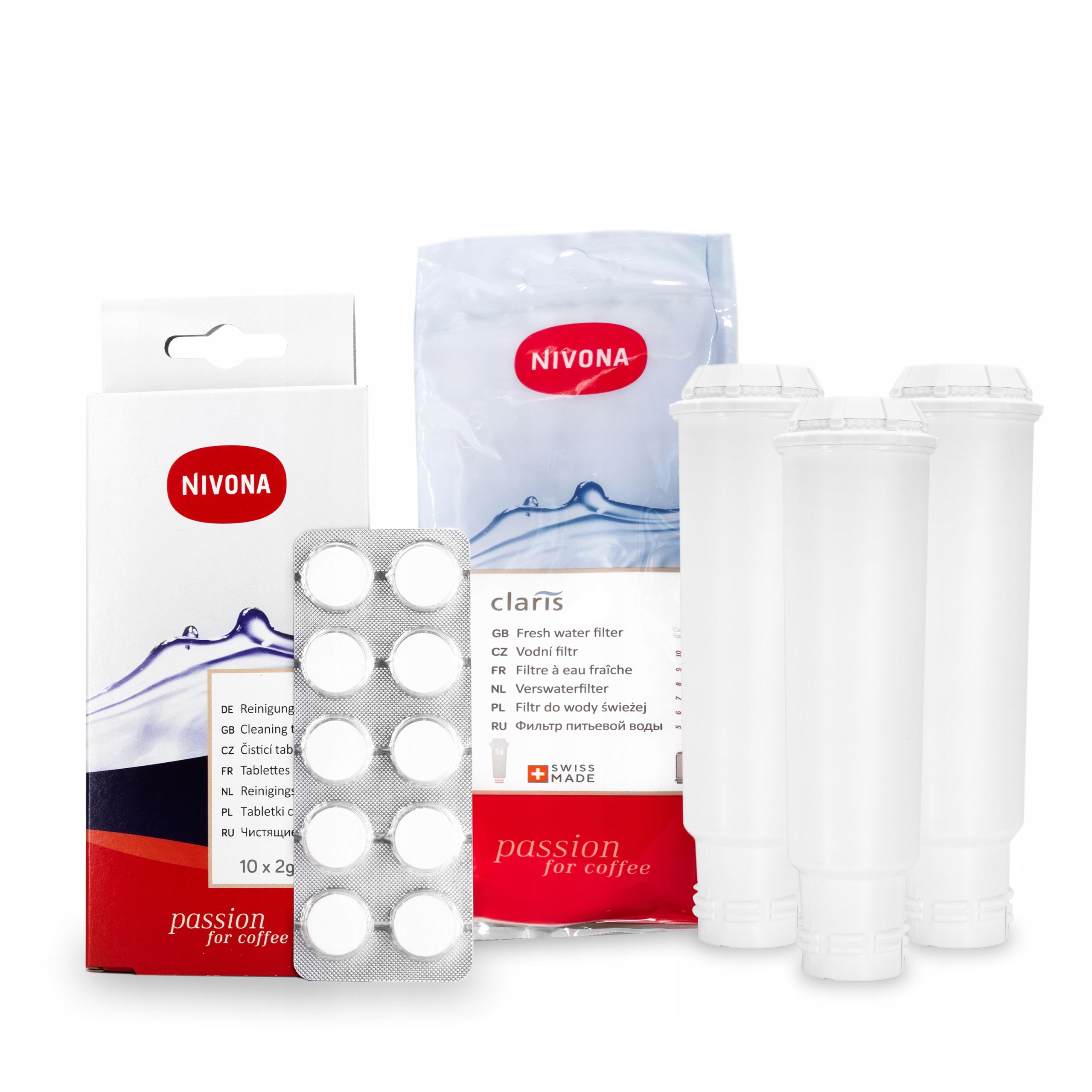 x3 Filtr Čisticí tablety pro kávovar Nivona