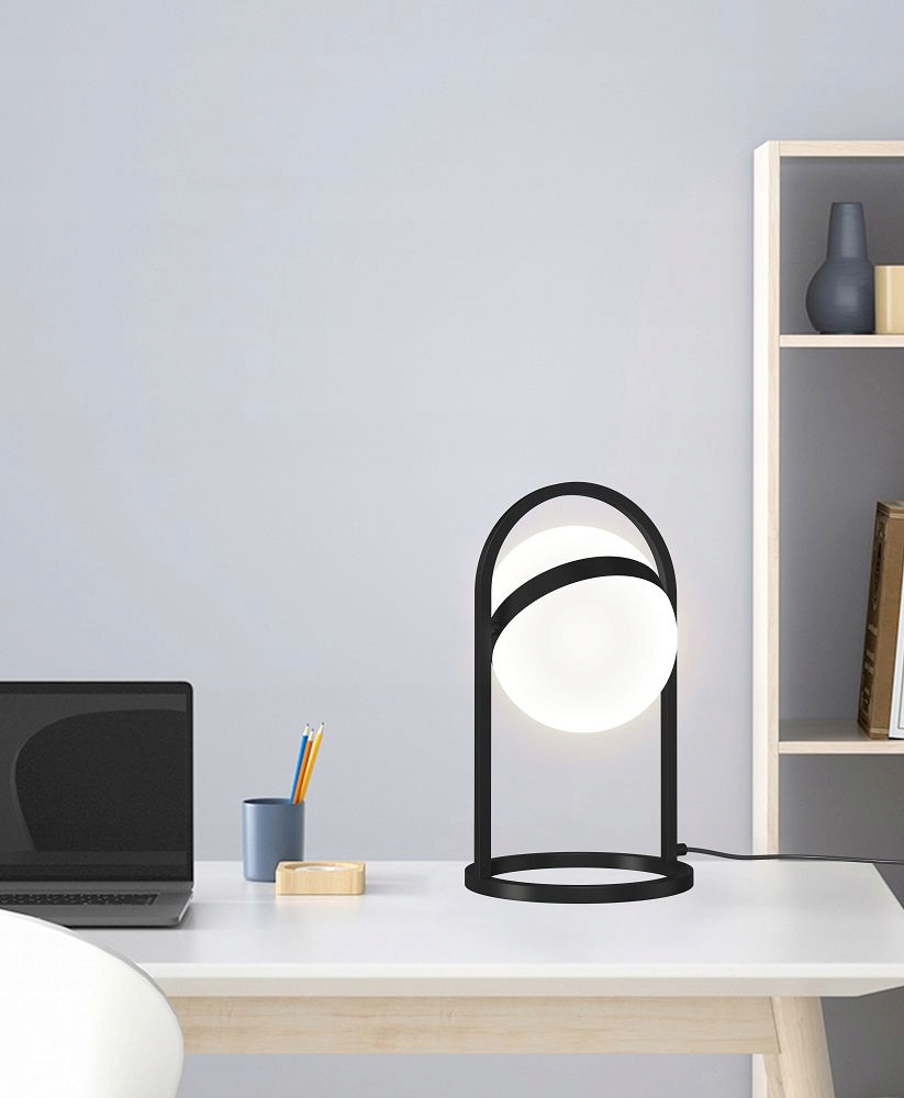 Moderná stolová lampa s svetelnou guľou zavesenou vo vzduchu Avignon Led