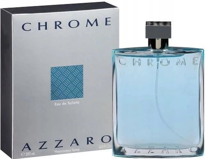 Azzaro Chrome 200ml Edt Woda Toaletowa Dla Mężczyzn Perfumy Zapach Męski