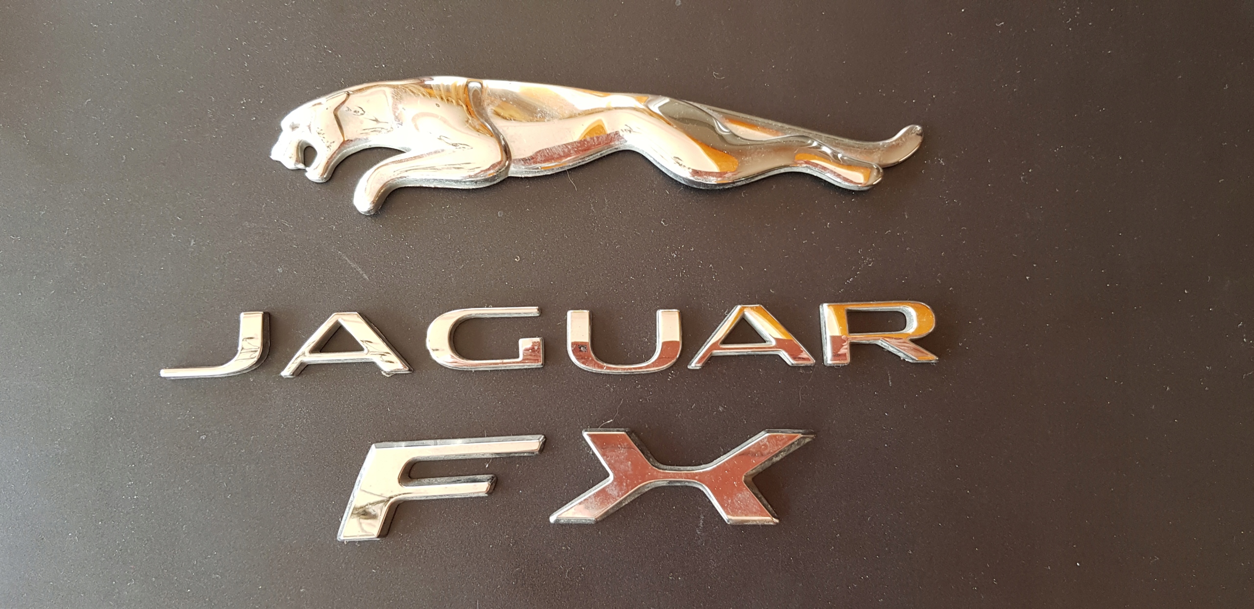Jaguar Fx Emblém Znak Nápis