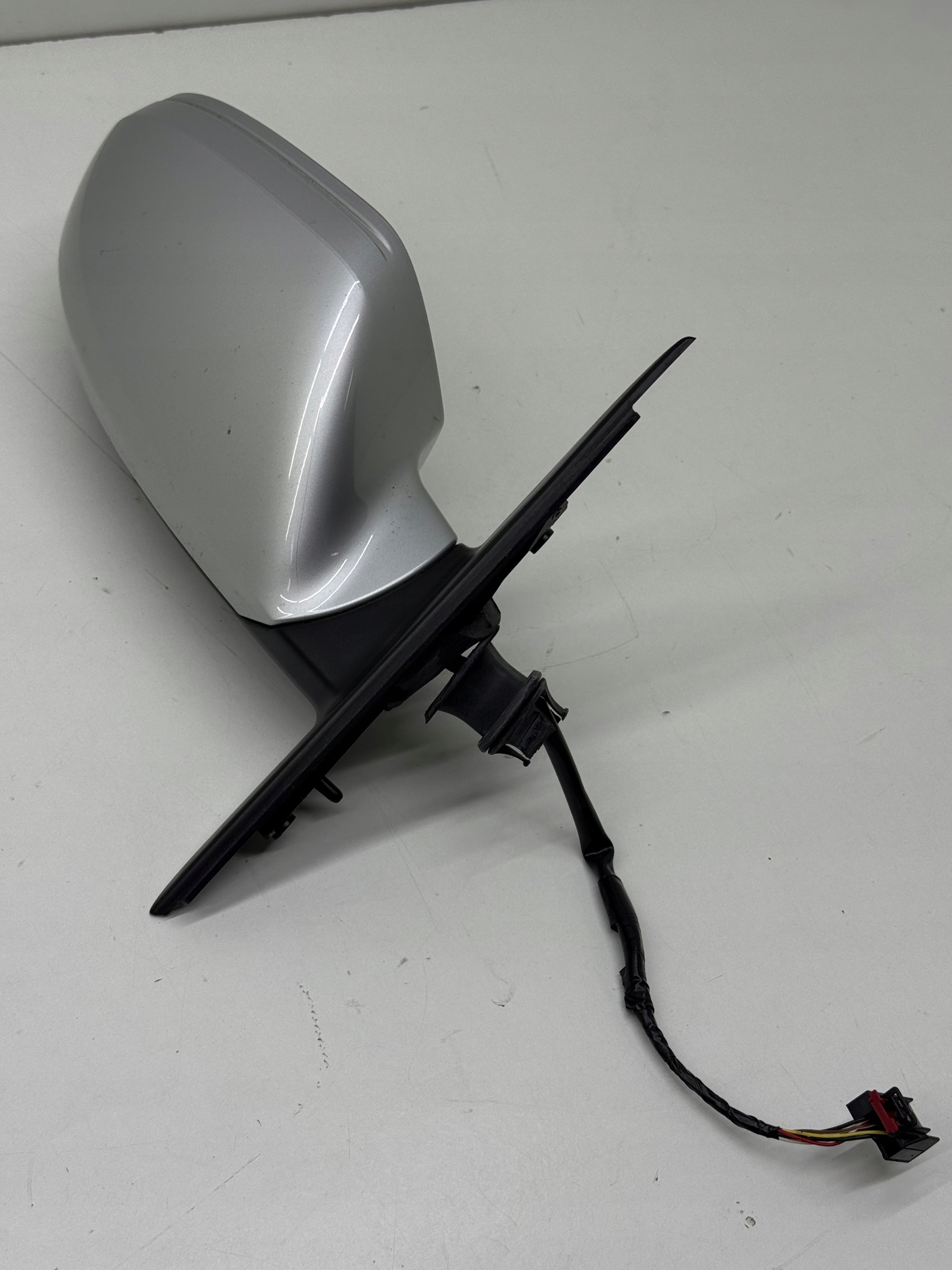 AUDI A6 C7 mirror zewetrzne right 6 PIN colour LX7W silver UK!