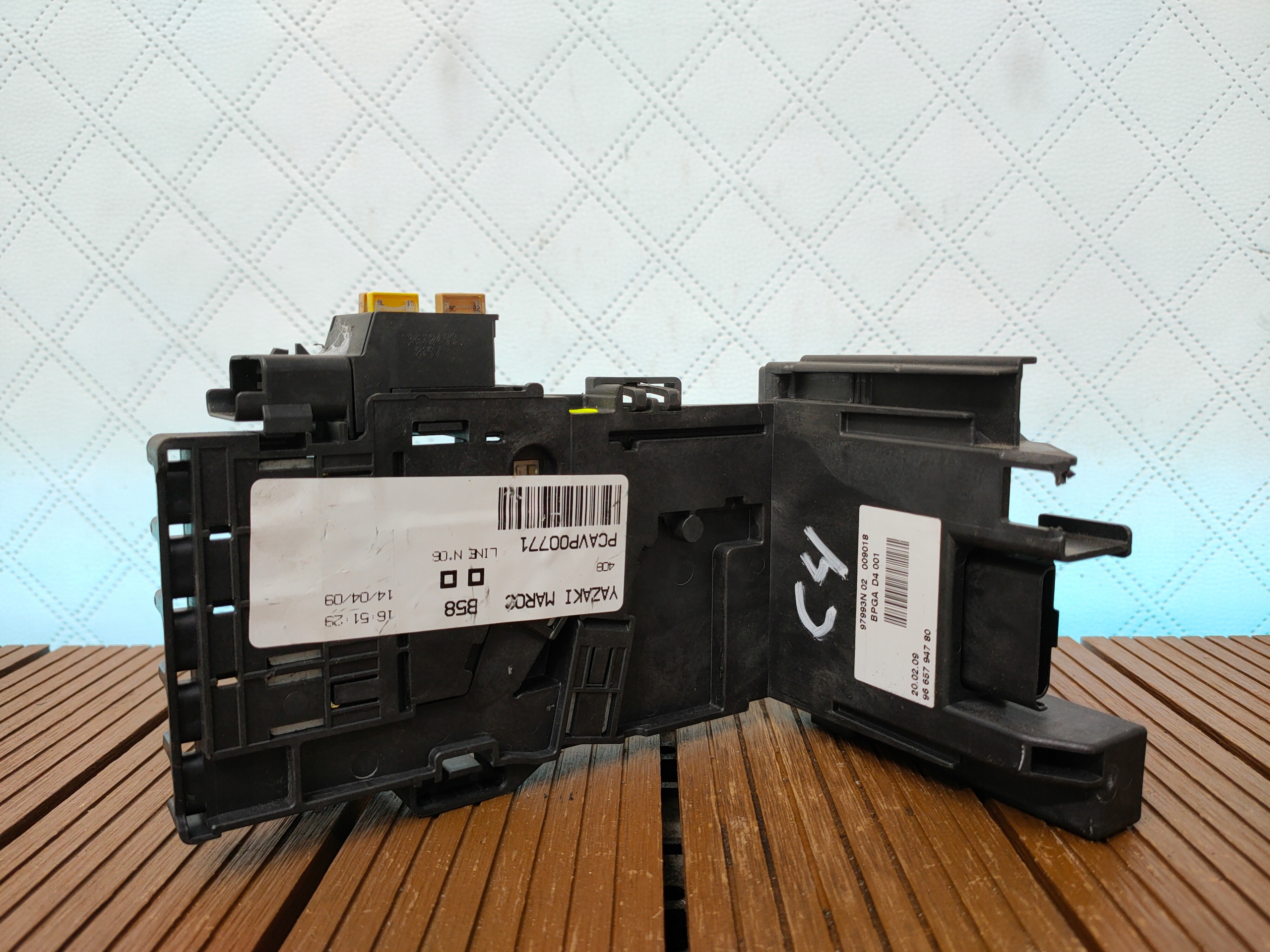 CITROEN C4 PICASSO e 06-13 1.6 VTI modulo per batteria 9665794780 OE