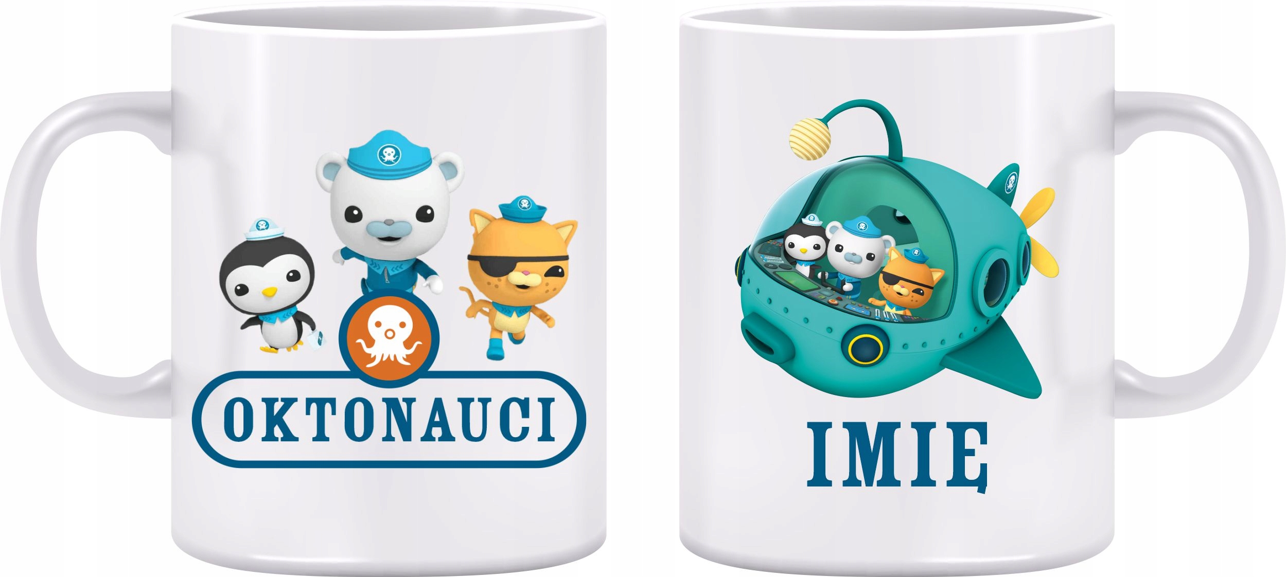 

Kubek Octonauts Oktonauci Imię Nadruk