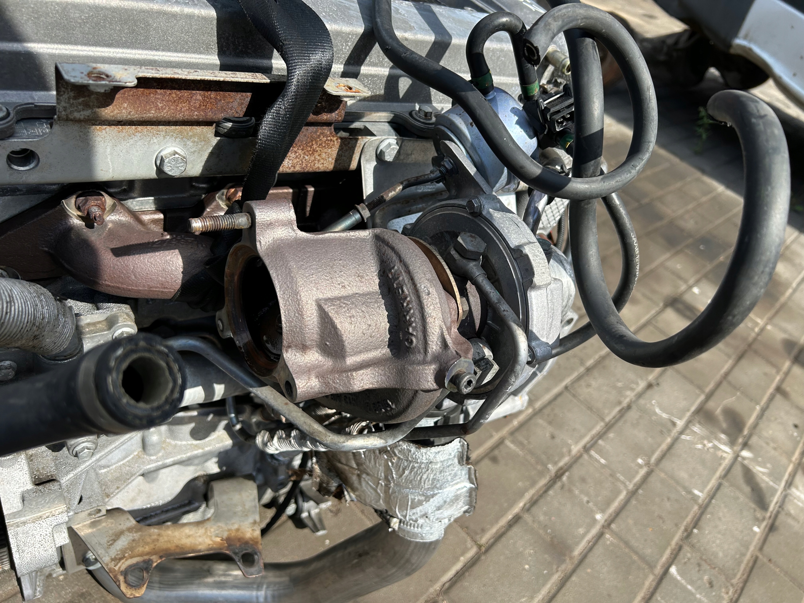 двигатель комплектный SAAB 9-3 93 II 2.0 T Z20NEL