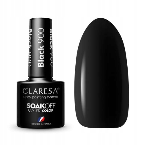 

Claresa Lakier Hybrydowy 5ml Black 900