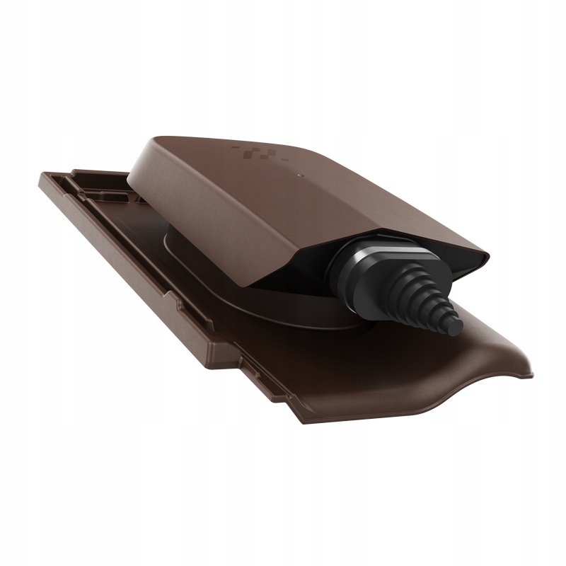 Solární Přechod na solární kabely Braas Rubín 9V Hnědý