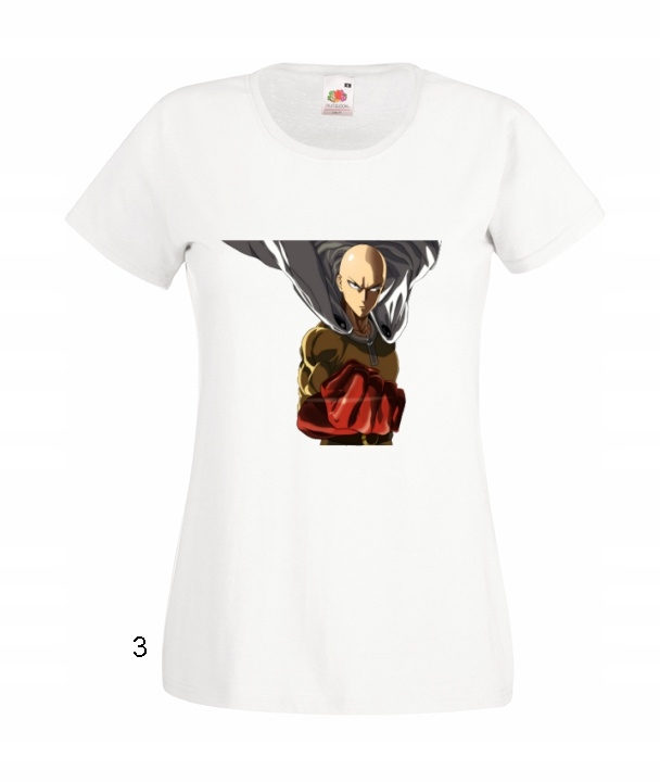 

Koszulki Damskie One Punch Man Anime Manga wzory