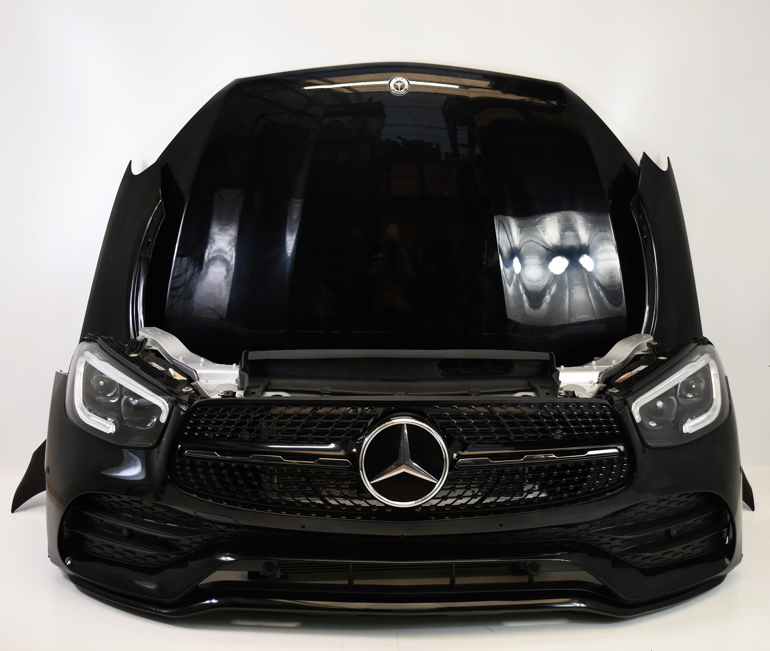 MERCEDES GLC W253 AMG ПЕРЕД КАПОТ КРИЛА БАМПЕР