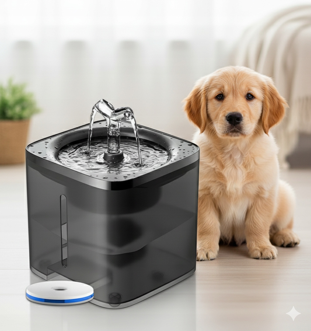 Levně Fontána 2000 ml s Usb senzorem pro kočky a psy
