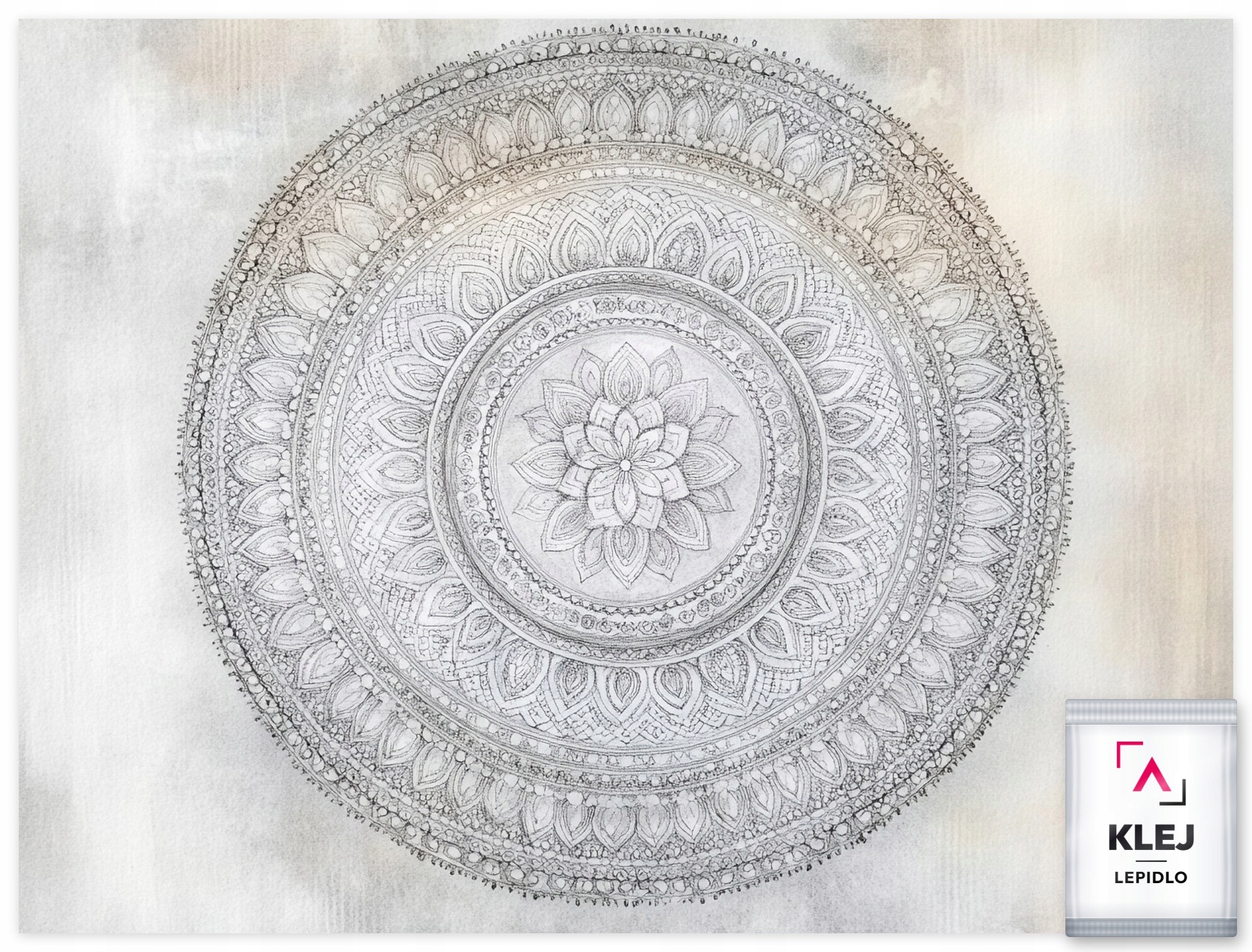 Fototapeta Flizelina Grafika Mandala Harmonia Kaleidoskop 368x254 130g