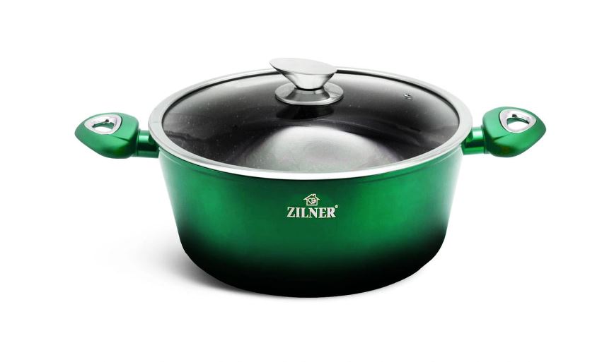 Zestaw Garnków ZILNER KIWI 15 ELE. ZL-8521 Typ powłoki marmurowa