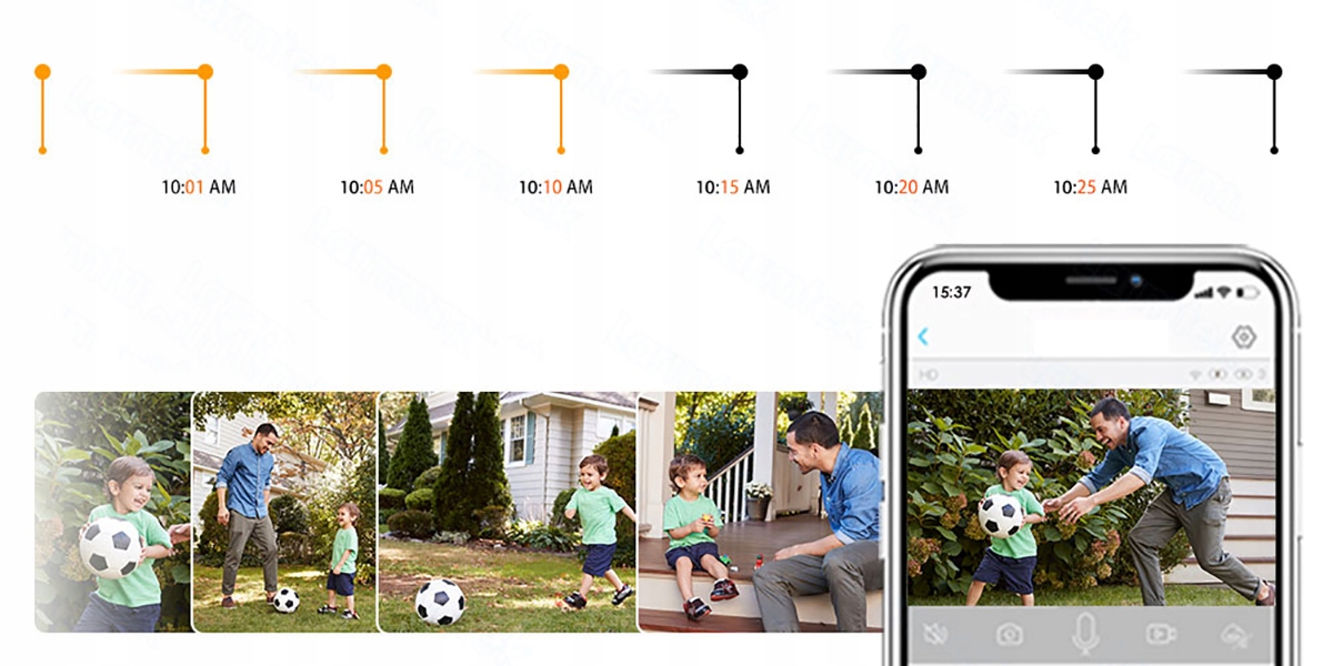 ZEWNĘTRZNA OBROTOWA KAMERA IP WIFI 8MPx 8X ZOOM PL Rozdzielczość 8 Mpx