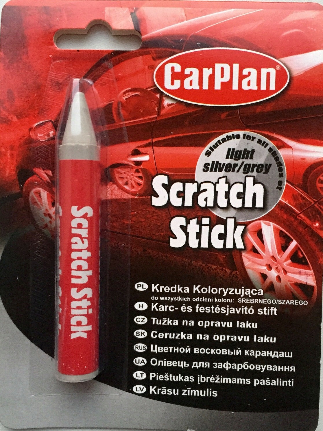 KREDKA DO USUWANIA RYS CARPLAN SREBRNA PISAK renowacja zarysowań