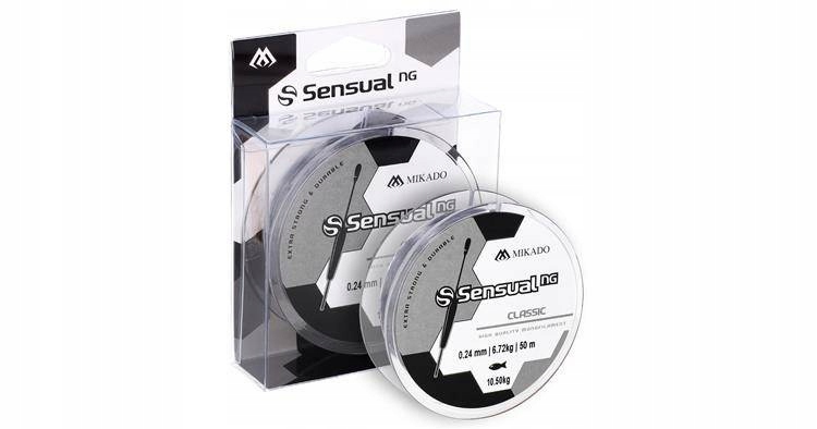 Żyłka Sensual N.g. Classic 0.16mm/5kg/50m Tranparentna Mikado