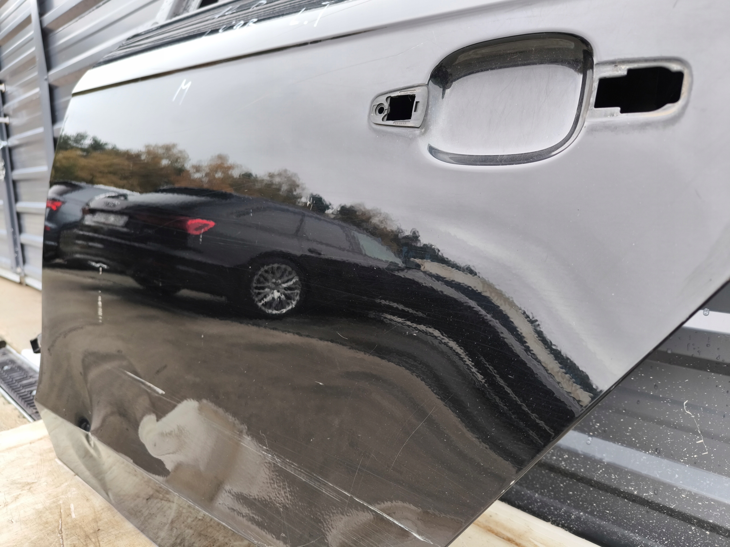 Tür links heck AUDI A4 B8 LY9B AVANT KOMBI *1 2008-2016