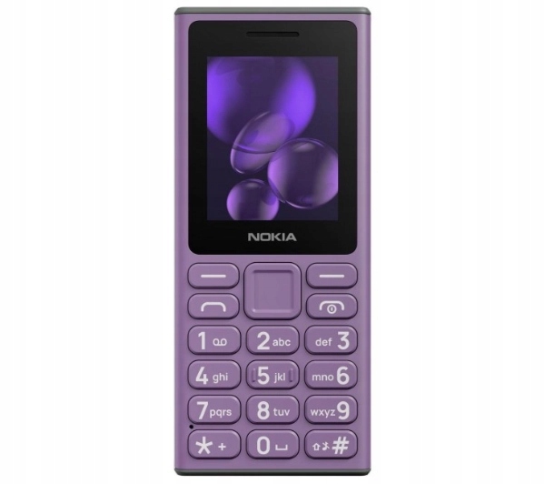 Telefon komórkowy Nokia 105 TA-1684 Dual Sim Fioletowy