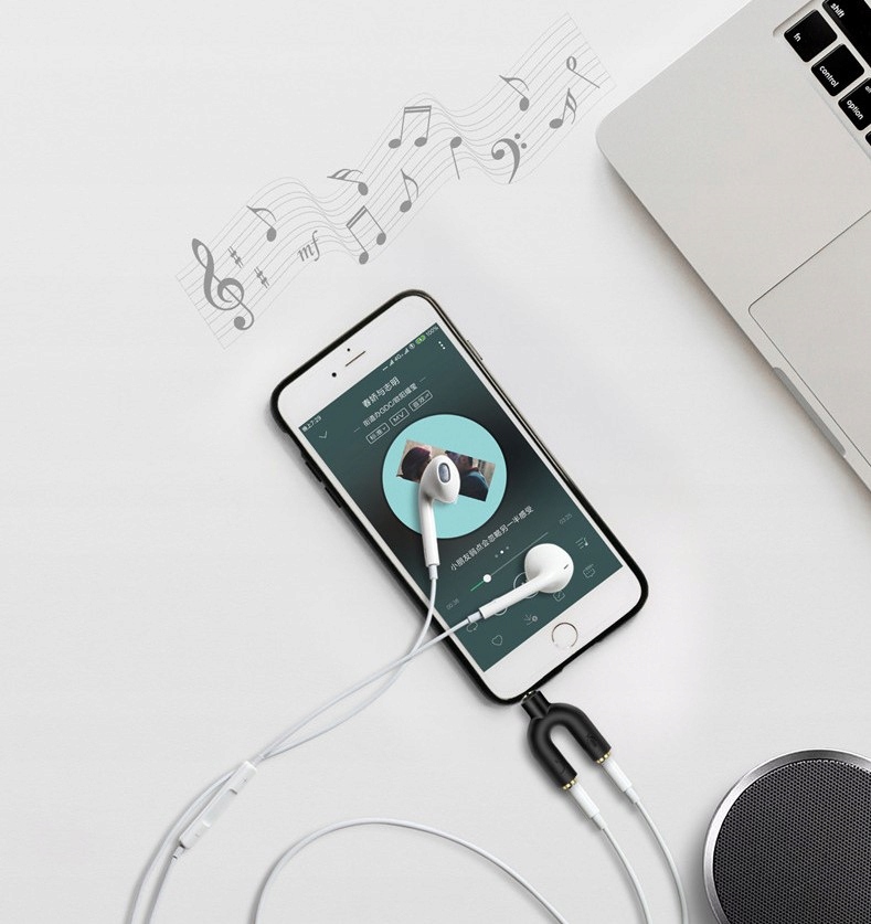 ROZDZIELACZ MINI JACK 3,5MM 2x SŁUCHAWKI AUX OFC Marka Inna