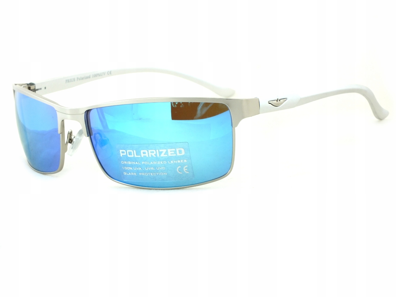 Okulary z polaryzacją Prius przeciwsłoneczne niebieskie Polarized męskie uv