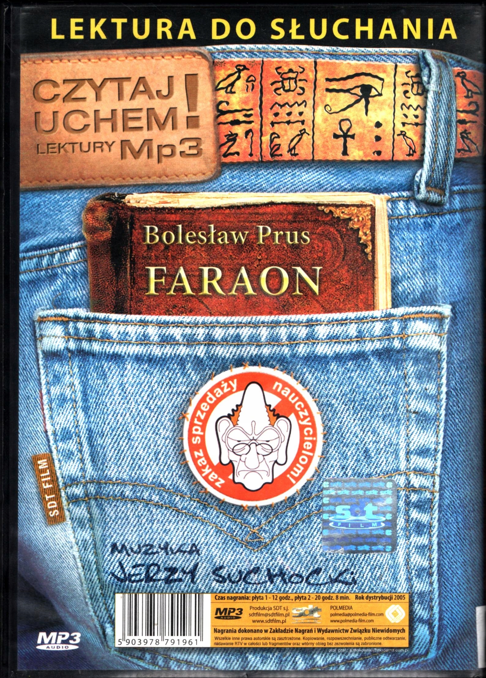 BOLESŁAW PRUS - FARAON - CD Stan opakowania oryginalne
