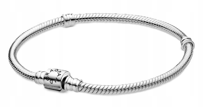 Dámský Náramek Pandora 598816C00-18 Moments Stříbrná Hadí Vazba