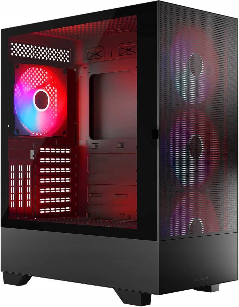 Obudowa Komputerowa Modecom Siroco Argb Flow Czarna