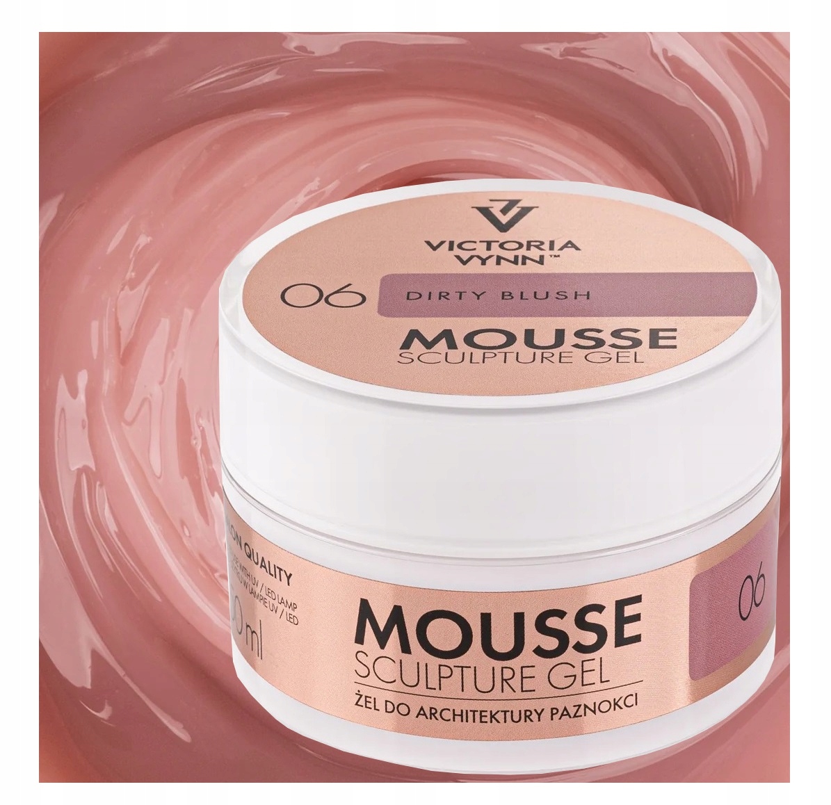 Mousse Gel Żel Budujący Z Tiksotropią 06 Dirty Blush