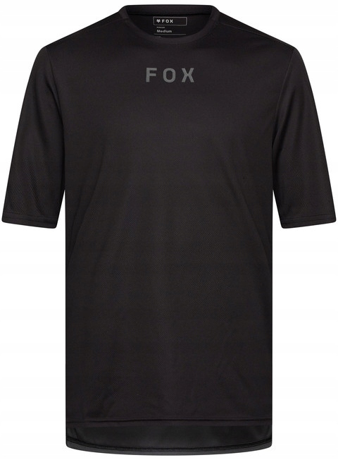 Koszulka Rowerowa Fox Ranger Ss Jersey Wordmark roz. XL Black
