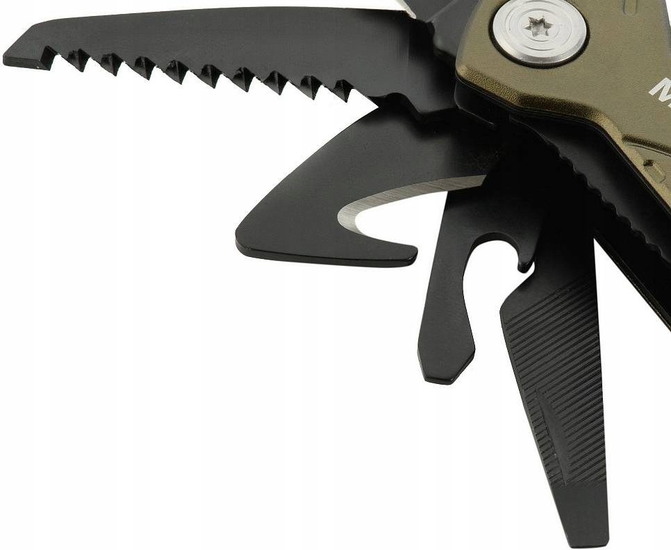 Multitool Narzędzie Wielofunkcyjne Nóż 7w1 M-TAC Type 2 + Pokrowiec Model Type 2 Green/Black