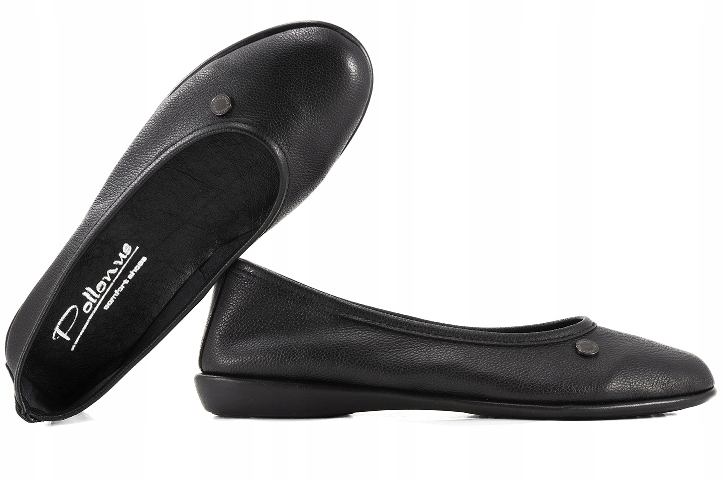 Pollonus 1495 Dámské Balerínky Polobotky černé 37