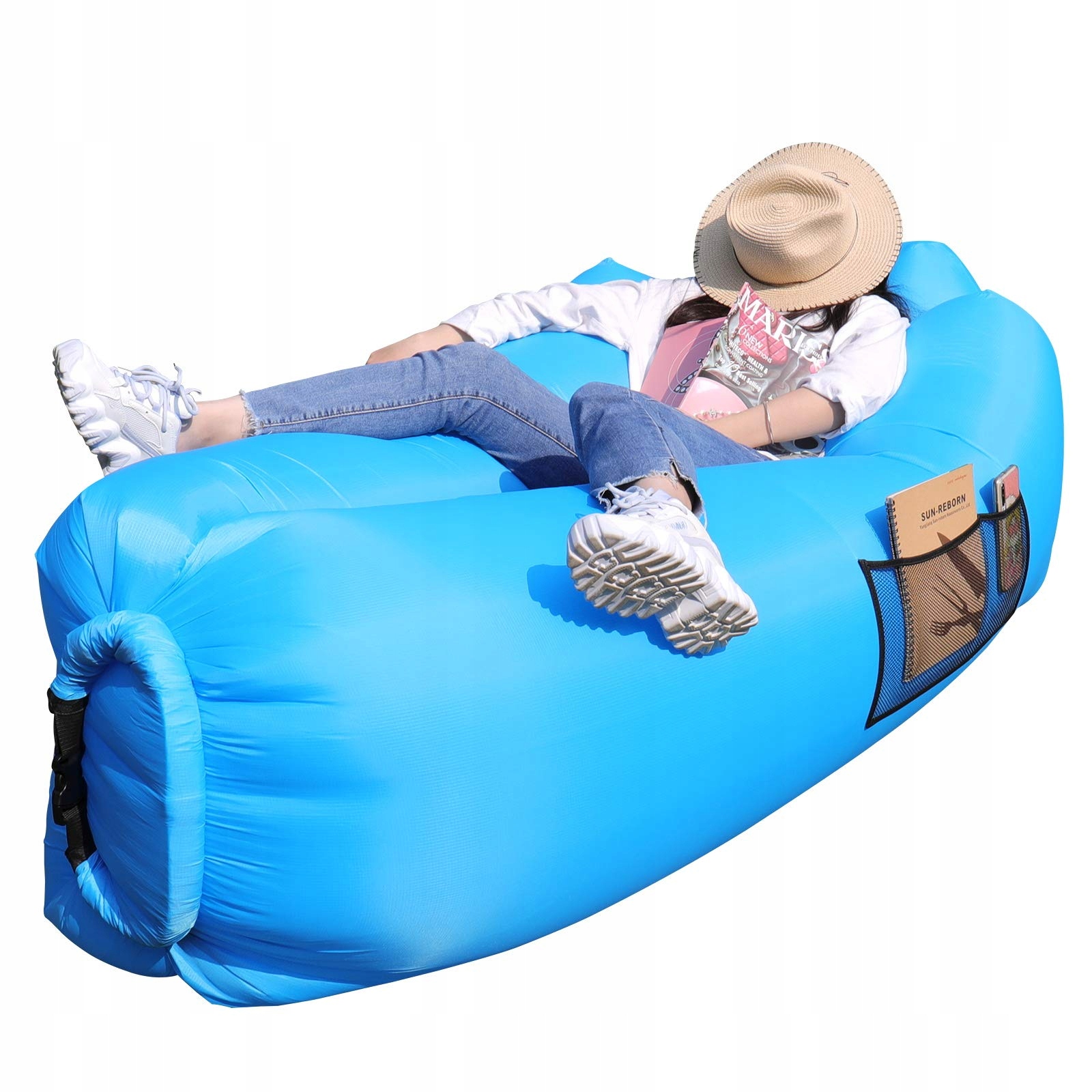 Anglink Dmuchana Sofa Kanapa Kempingowa Materac