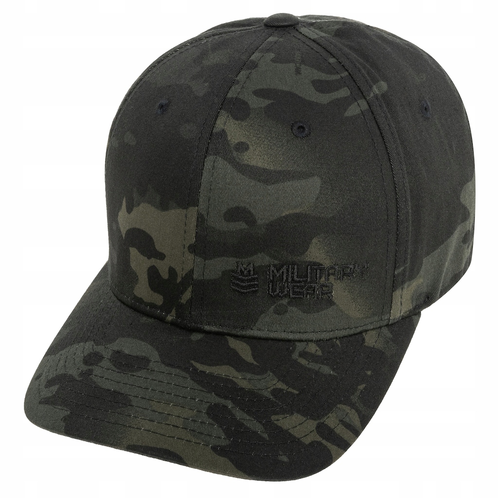Kšiltovka baseballová maskáčový Military Wear MultiCam Black S/m