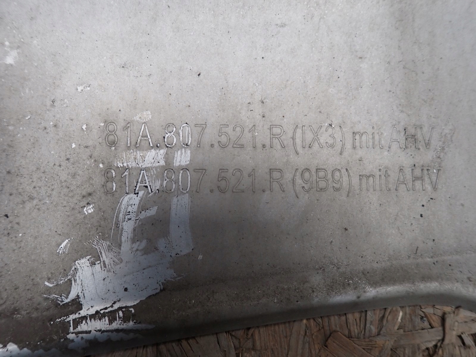 bumper rear part rear AUDI Q2 81A LIFT 2020- 81A807511C