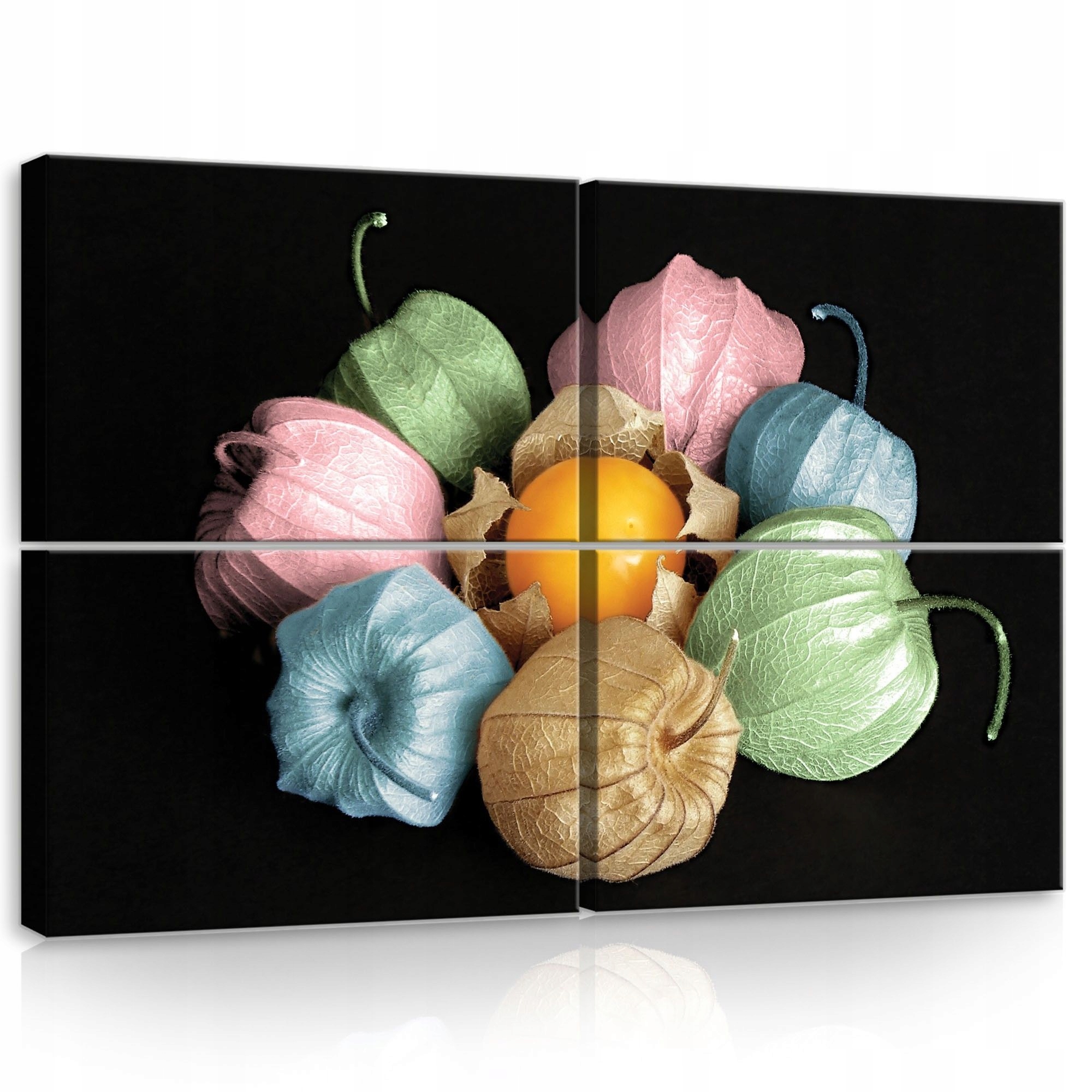 Obraz 120x80 Fizalis bobule barvy zátiší příroda moderní interiérový design