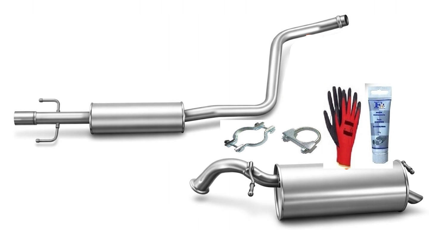 Toyota Yaris 1.4 D4D 55 kW (2001-10/2005) Tlumič Koncový bonus