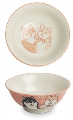 

Miska Shiba 21*8cm różowa
