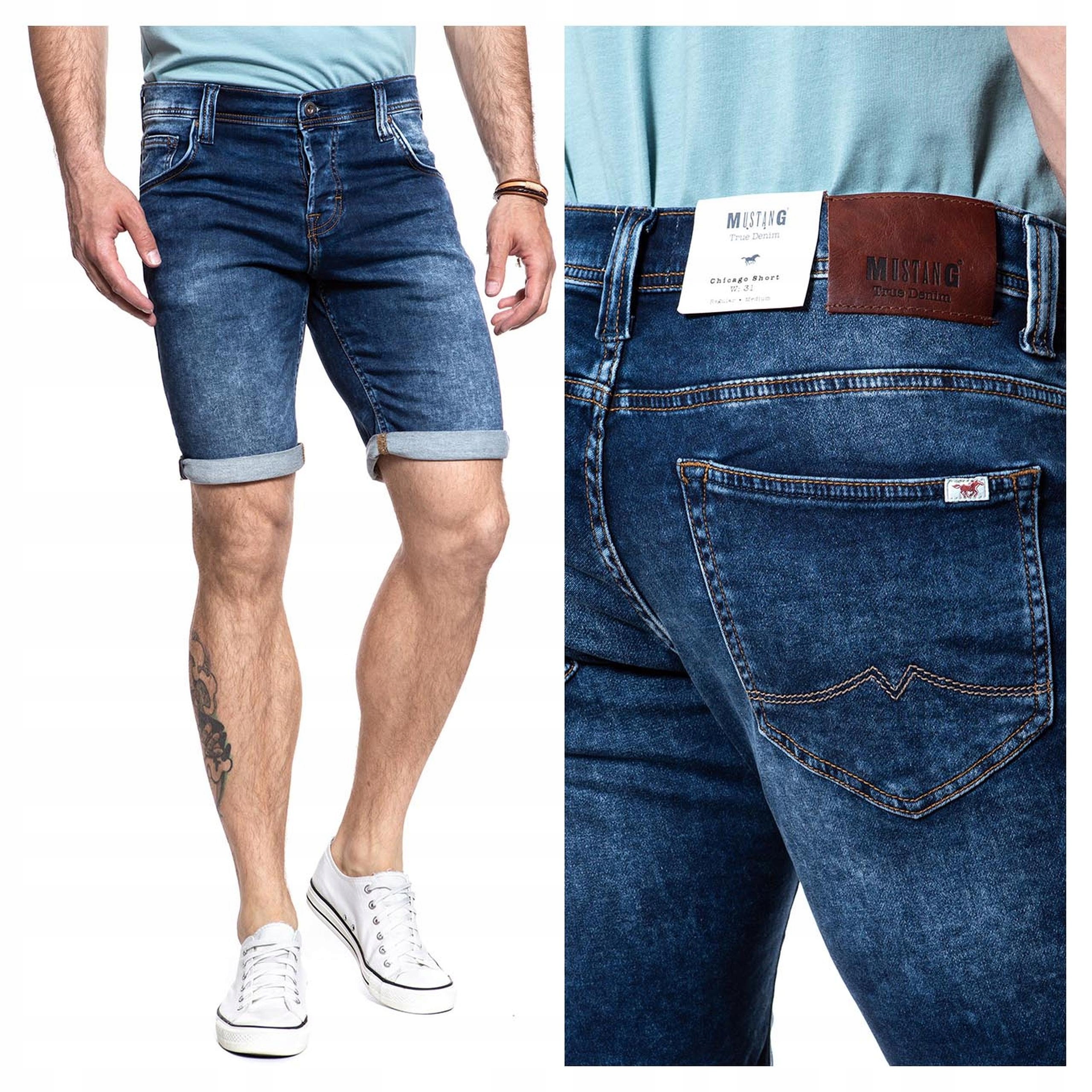 Pánské džínové šortky Mustang Chicago Short 33