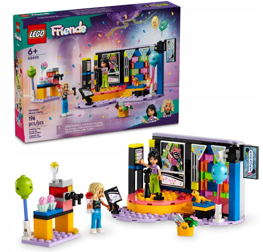 Lego Friends Párty s karaoke 42610