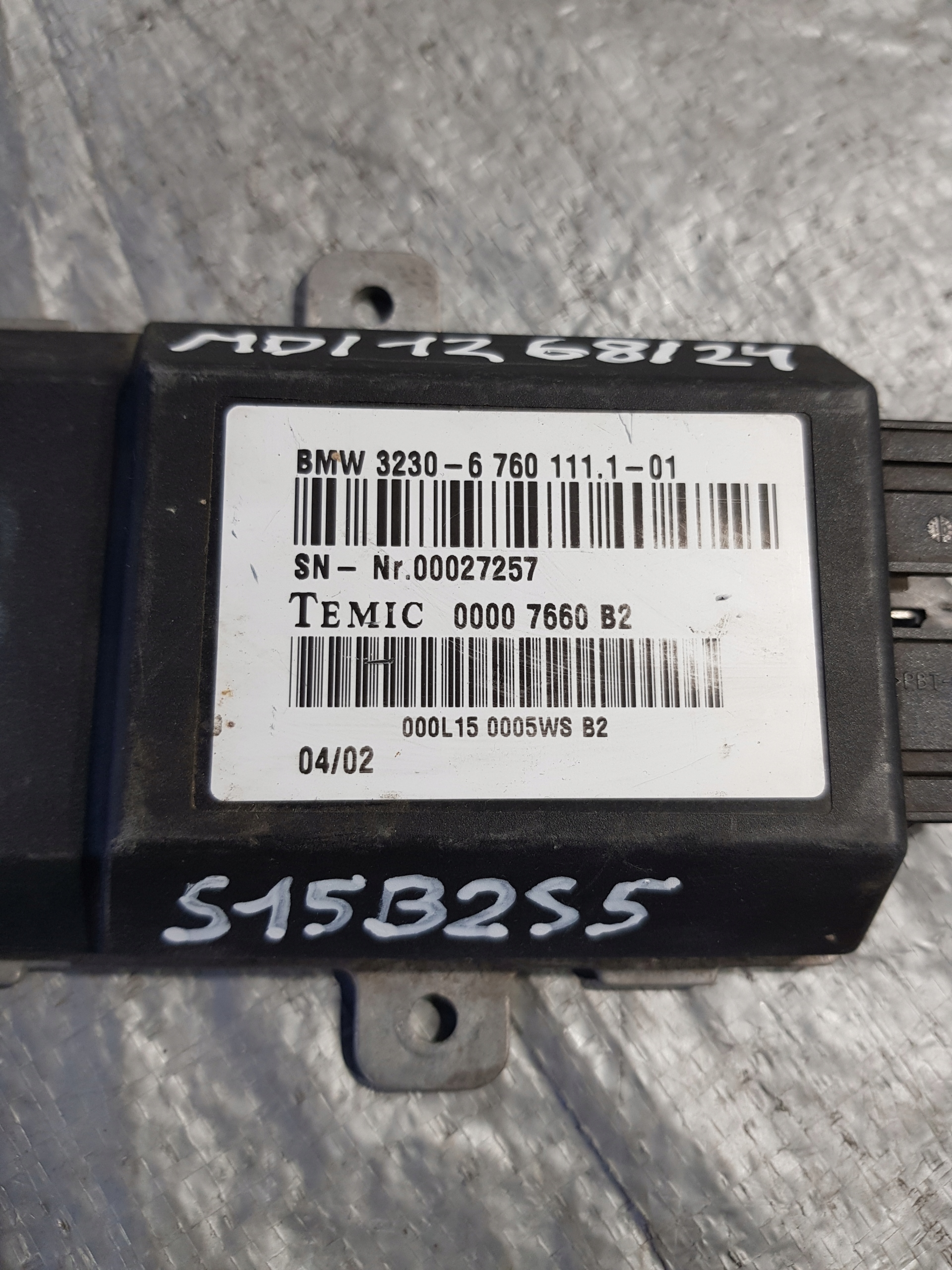 modul BMW E65 00007660B2