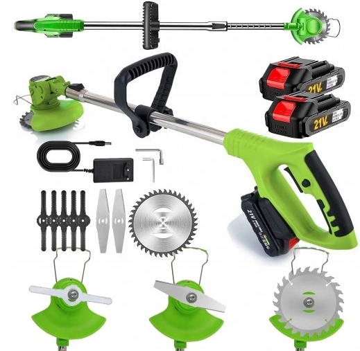 Podkaszarka Akumulatorowa Elektryczna Kosa Wykaszarka Do Trawy 21V Mocna