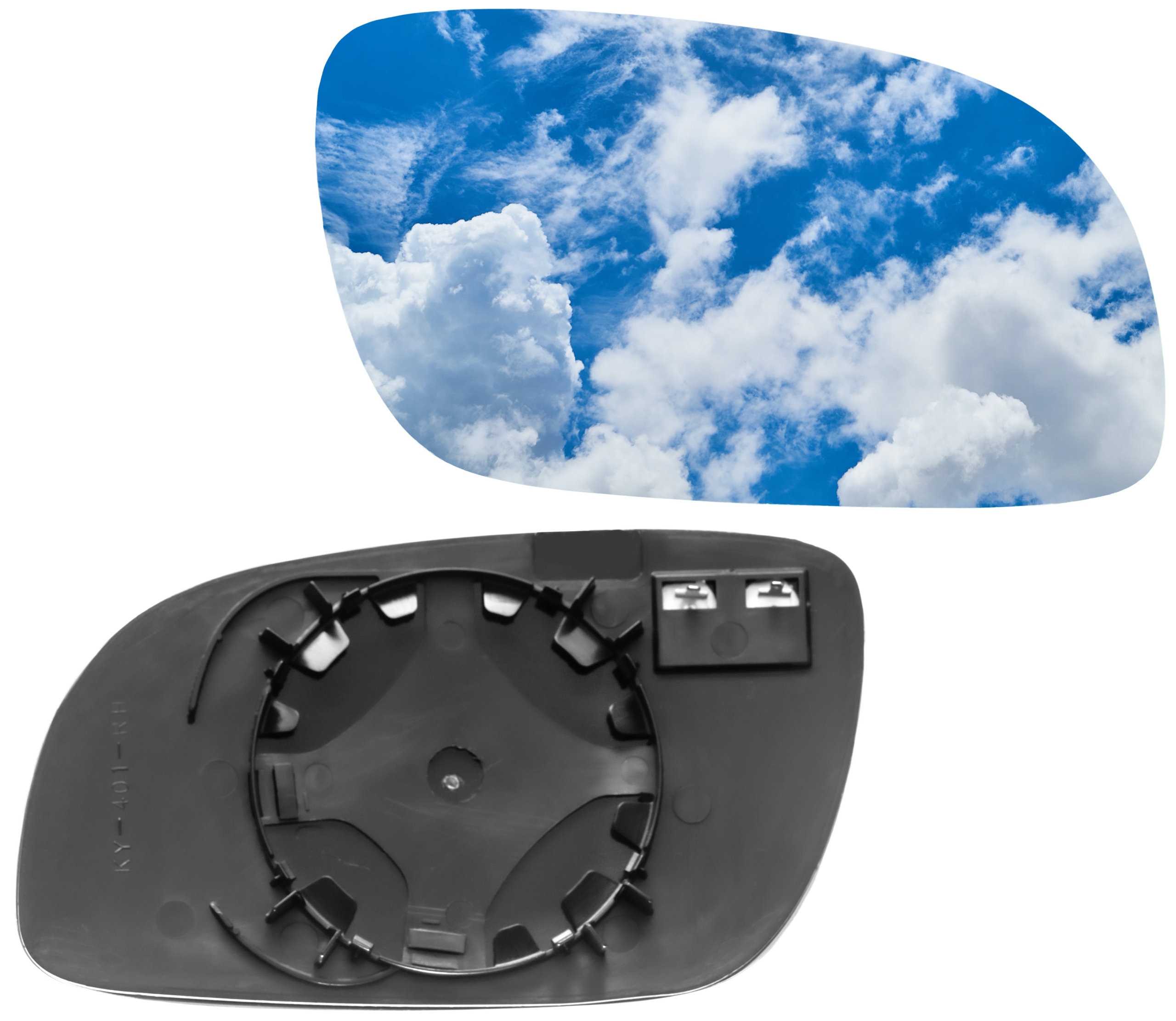 Zdjęcie AWparts WKŁAD LUSTERKA PRAWY GRZANY DO VW TOURAN 2003-2010