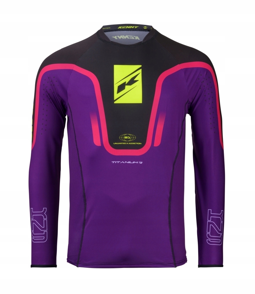 Kenny Racing Tričko Cross/enduro Titanium Purple Farba Fialová Veľkosť
