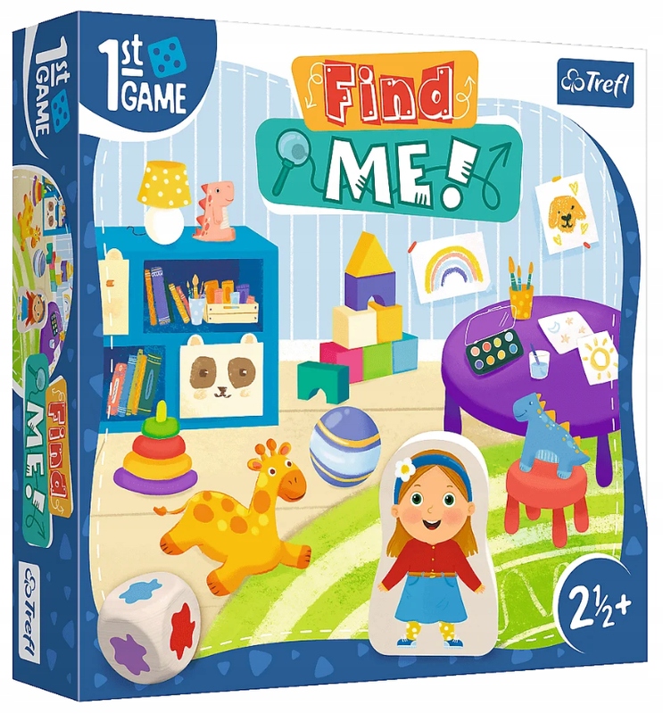Gra Find Me Pierwsza Gra w chowanego Trefl Stan opakowania oryginalne