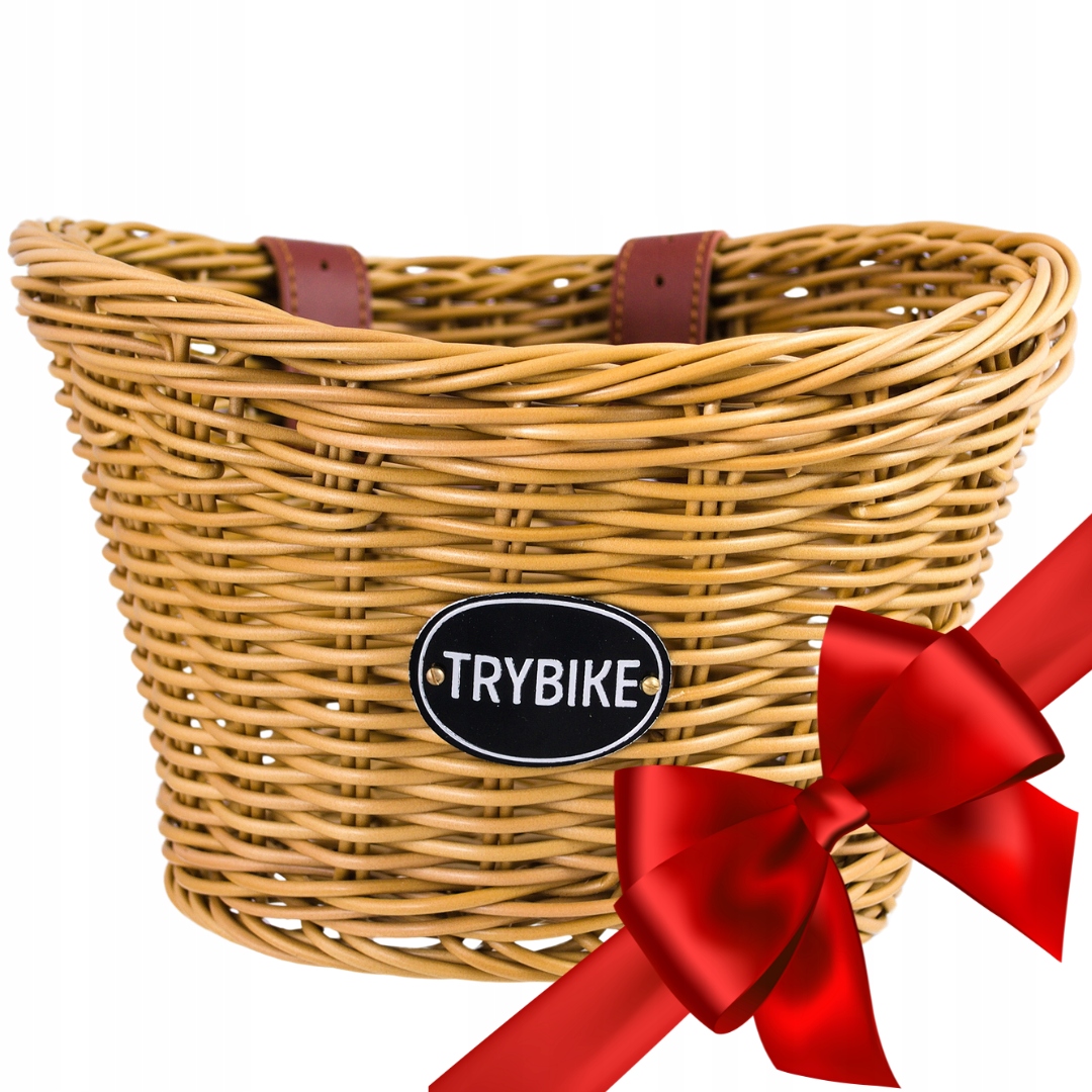 Proutěný Košík Na Kolo Koloběžku pro děti Retro Košík Na Kolo Trybike