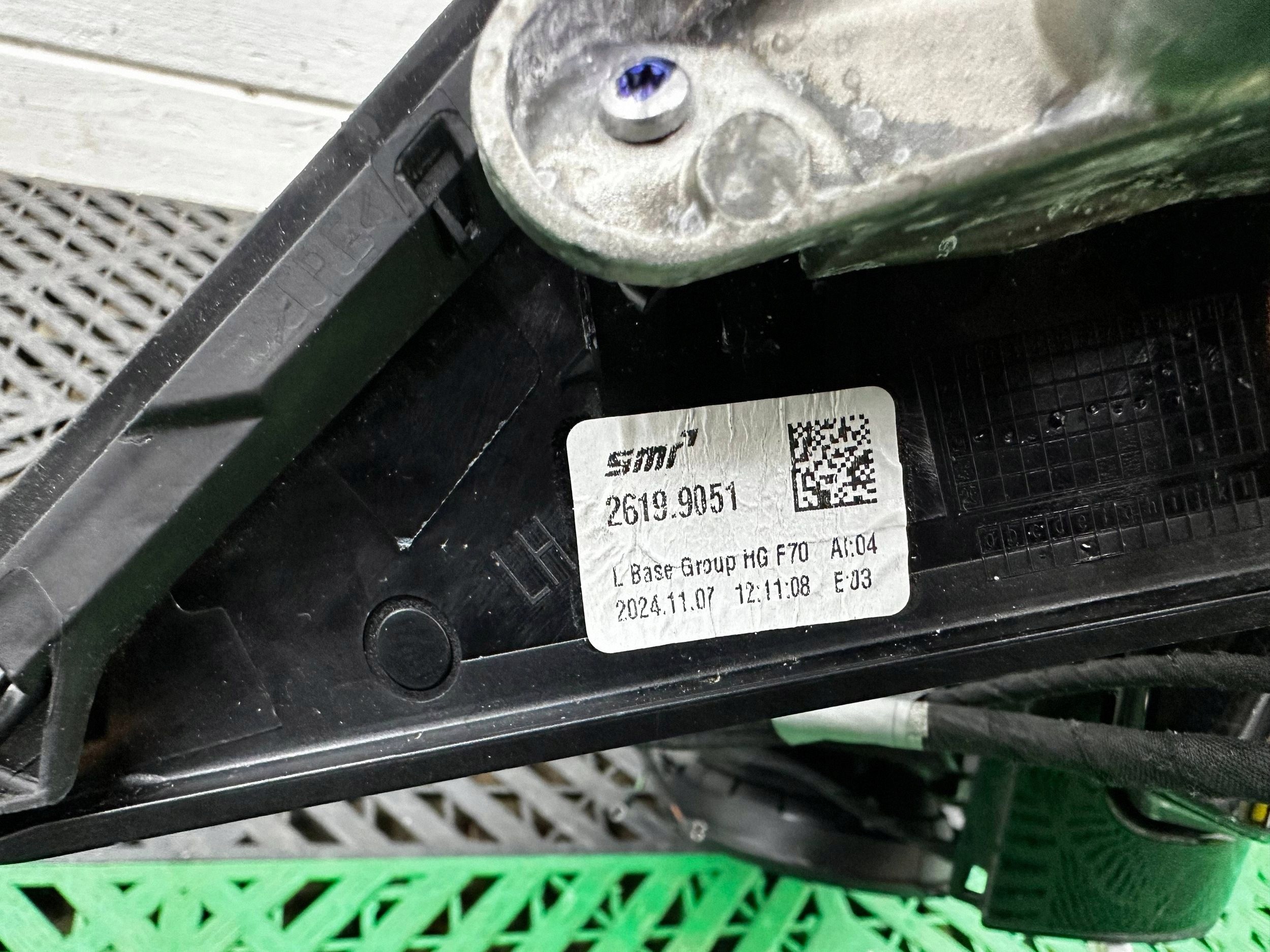 electrics mirror side front side left BMW 1 F70 26199051