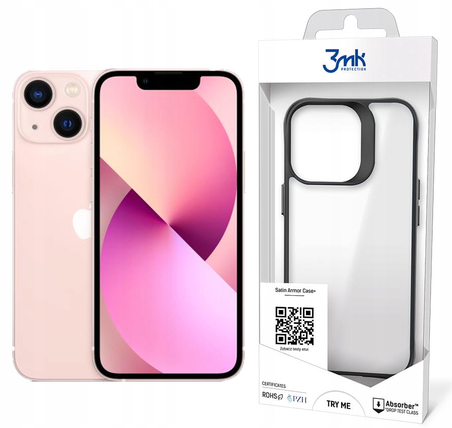 

3MK Satin Armor Case+ do iPhone 13 Mini Etui