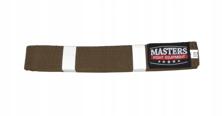 Pas do kimona MASTERS czarny - - Długość 300 cm